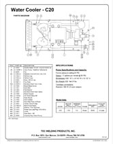 Water Cooler Replacement Parts