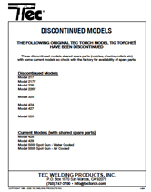 Discontinued Models